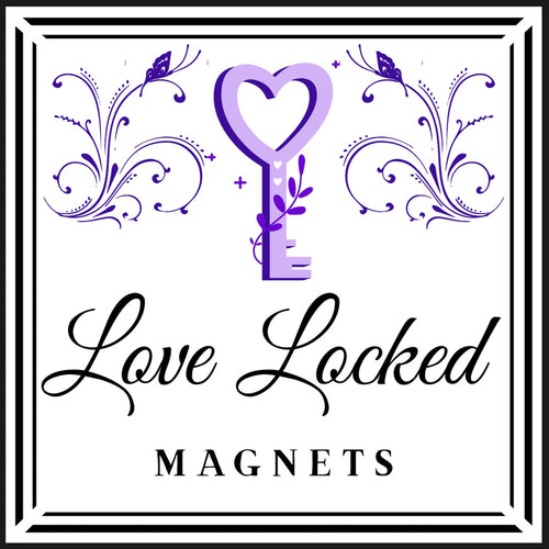 Love Locked Magnets 